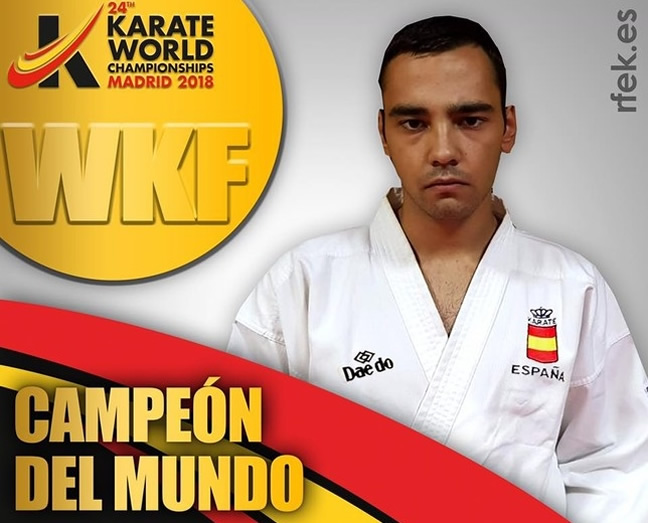 campeon del Mundo de parakarate